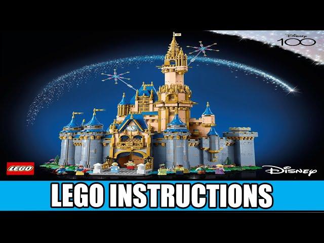 LEGO 43222 Instructions | Disney | Disney Castle (All Books)