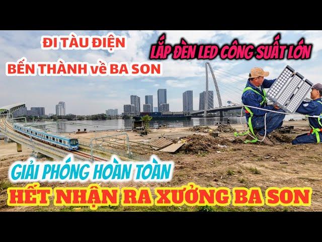 QUÁ KINH KHỦNG ! Hết nhận ra Xưởng Ba Son Sài Gòn trước 1975, Cầu biểu tượng TPHCM lắp đèn LED Khủng