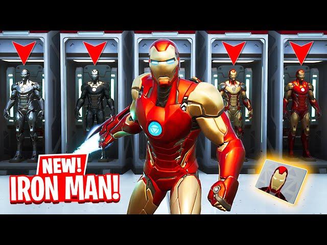 NEW *IRON MAN* UPDATE in FORTNITE! (Mythic Weapons)