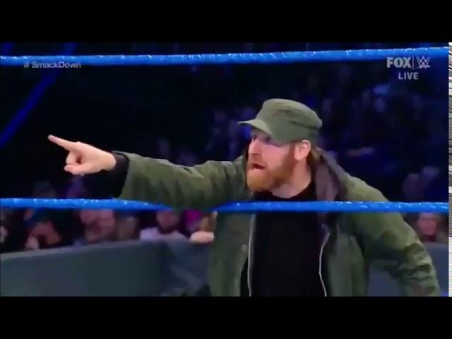 Браун Строуман та Елаяс проти Шинскі Накамури та Сезаро. wwe smackdown 25 січня 2020 року