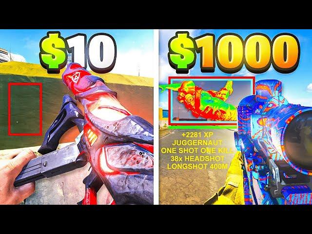 $10 Aimbot vs $1000 Aimbot in Warzone! (Cheapest vs Most Expensive)