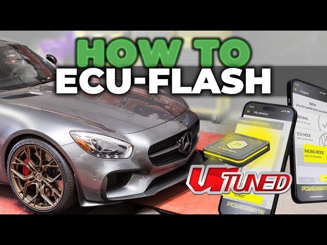 ECU Flash with your Phone Using the Alientech Powergate 4