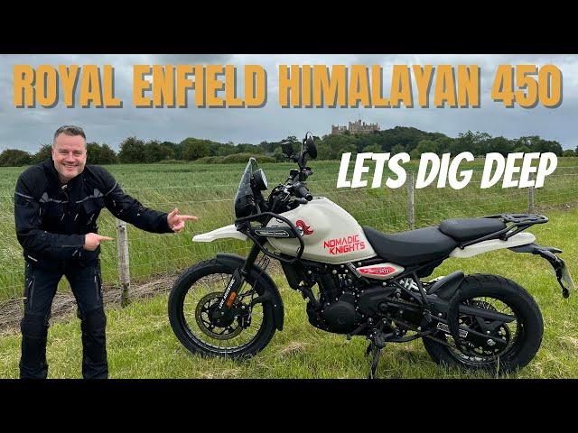 Breaking In the New Royal Enfield Himalayan 450: First 300 Miles In The UK | That Biker Simon