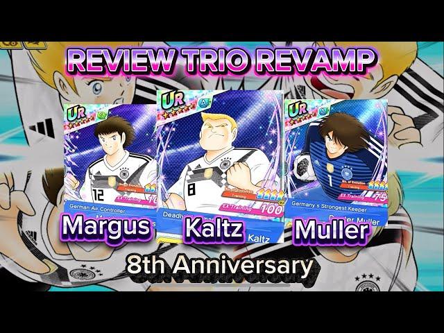 REVIEW MARGUS & KALTZ OFFICIAL KIT AFTER REWORK 8th Anniversary. Captain Tsubasa Dream Team