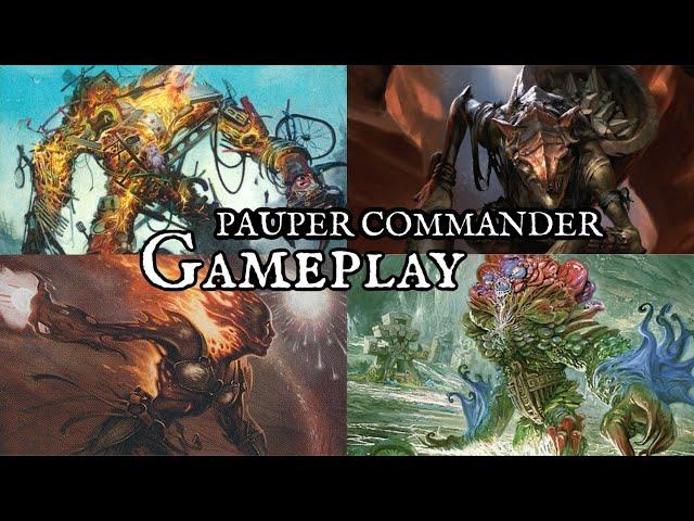 Rule 0 GARBAGE! PDH Gameplay G. Elemental v Zada Walls v Akawalli v Spiteflame #pdh #paupercommander