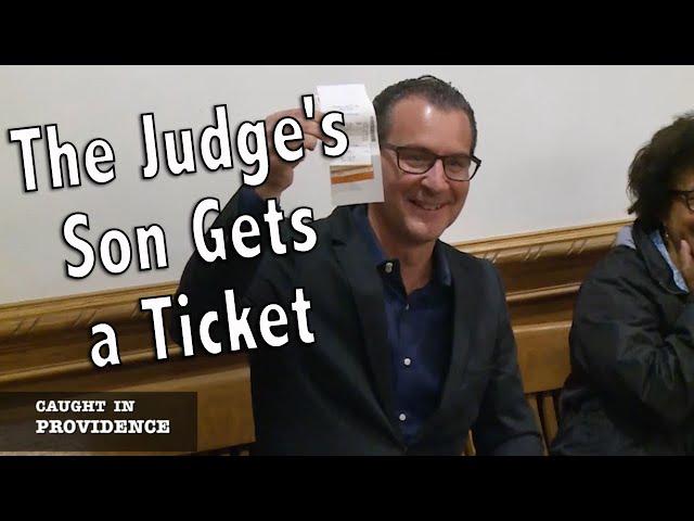 The Judge's Son Gets a Ticket