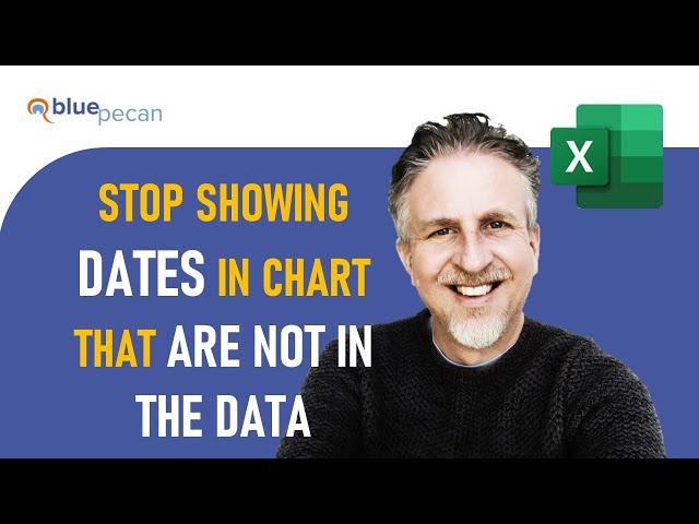 Excel Chart Showing DATES NOT IN DATA Problem | Only Show Dates With Data | Excel Graph With Dates