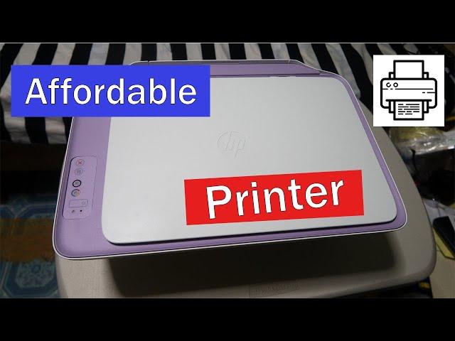 Hp Deskjet Ink Advantage 2335 Unboxing (Affordable Printer)