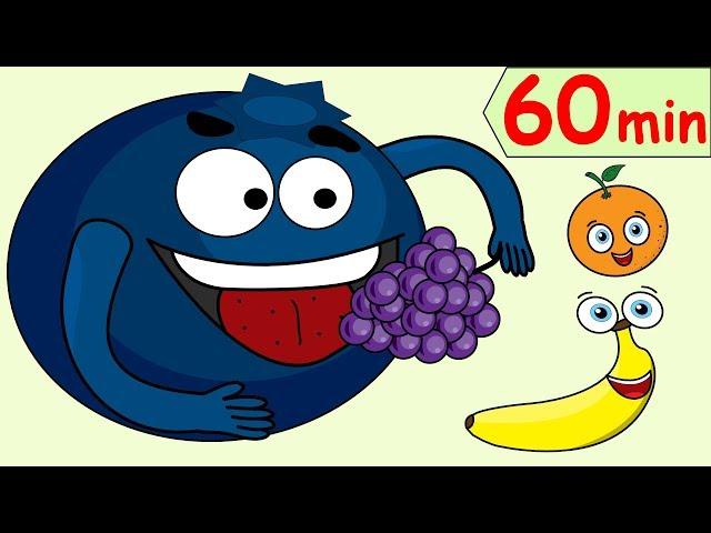 Fruit, Shapes, ABC, Numbers, Phonics | + More Kids Songs