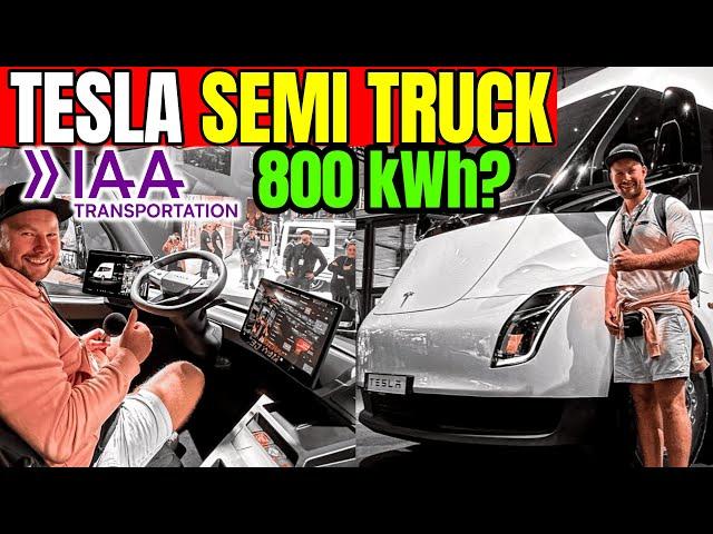 TESLA SEMI TRUCK - INNOVATIVER ANTRIEB - 800km Reichweite | EFIEBER