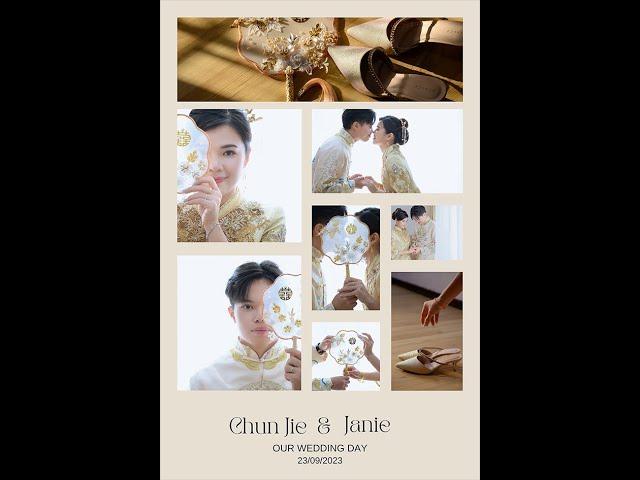 Chun Jie & Janie 23 Sept 2023 Actual Day