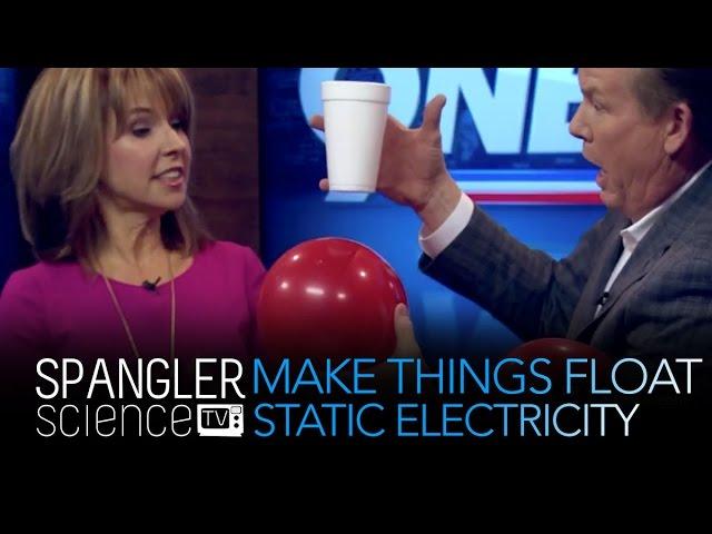 How to Make Things Fly - Static Electricity - Cool Science Experiment