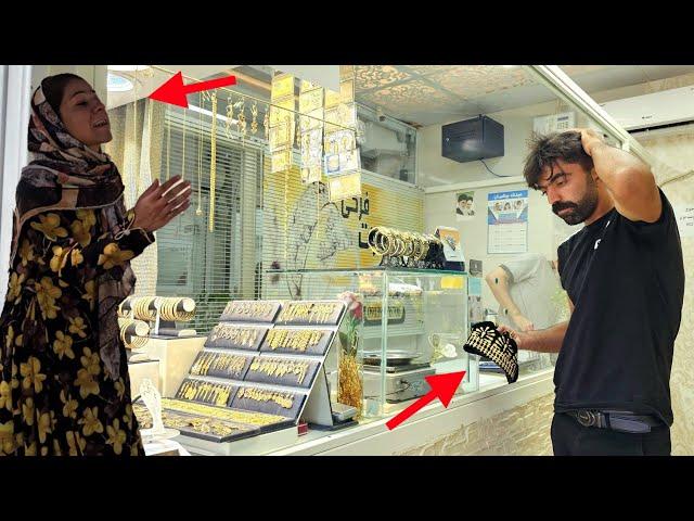 Did Vali succeed in returning his wife's gold to her?