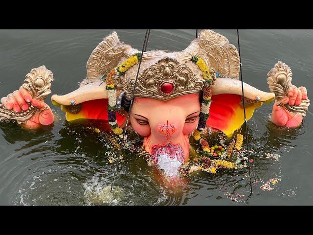 Big Ganesh Nimajjanam 2024 | Ganpati Visarjan in Hyderabad | Big Ganesh immersion 2024 Tank Bund