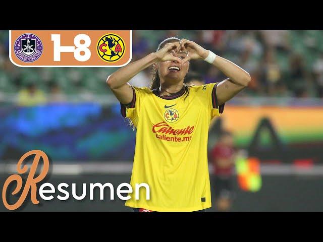 MAZATLÁN 1-8 AMÉRICA J9 | Contundente GOLEADA de las ÁGUILAS