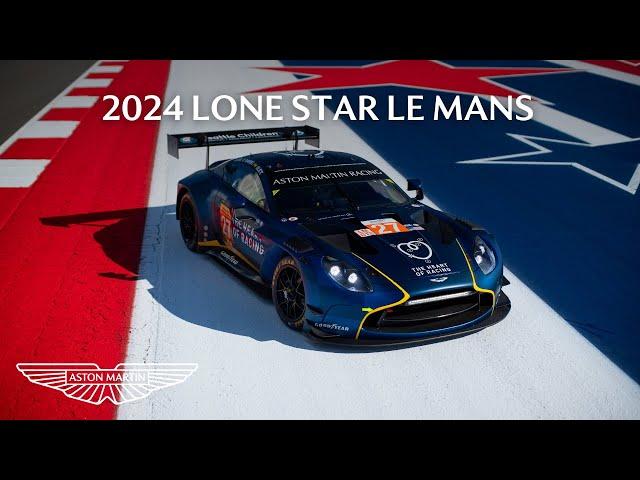 2024 Lone Star Le Mans | Onboard Live Stream - Aston Martin Vantage GT3 | #27 Heart of Racing