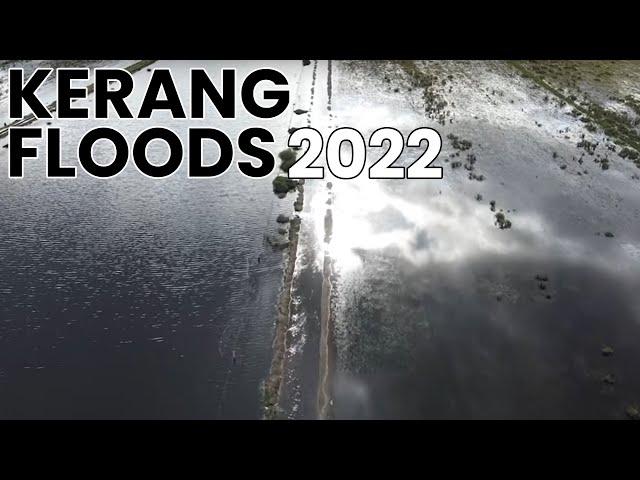 Kerang Floods 2022  - Drone over Sheepwash Creek, Reedy Lake & Pratt Rd.