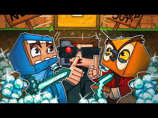 We Stole Nogla's Diamonds! The Minority Cave Strikes In Minecraft