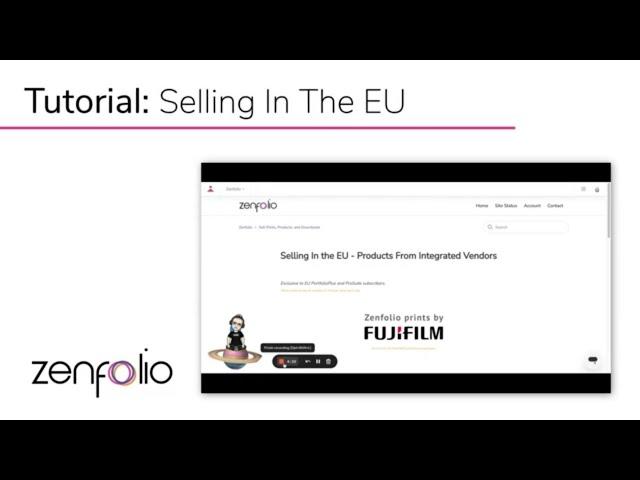 Selling Photography Prints in the EU through Zenfolio