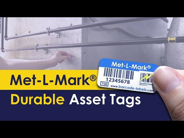 Met-L-Mark® Durable Asset Tags