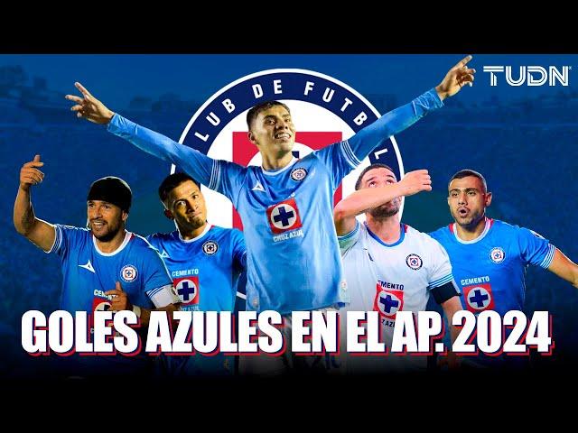 ¡MÁQUINA ROMPEREDES!  ️ Todos los GOLES de Cruz Azul en lo que va del Apertura 2024 | TUDN