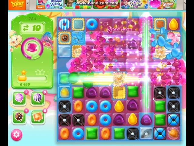 Candy Crush Jelly Saga Level 754