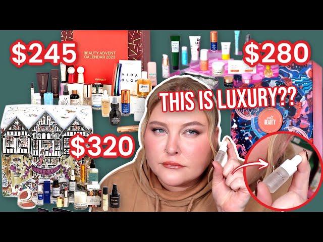 I Spent $850 on 3 LUXURY Beauty Advent Calendars So You Don't Have To...