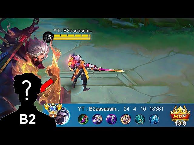 24KILLHAYABUSA BEST BUILD TOP GLOBAL B2 ASSASSIN try this build -Mobile Legends