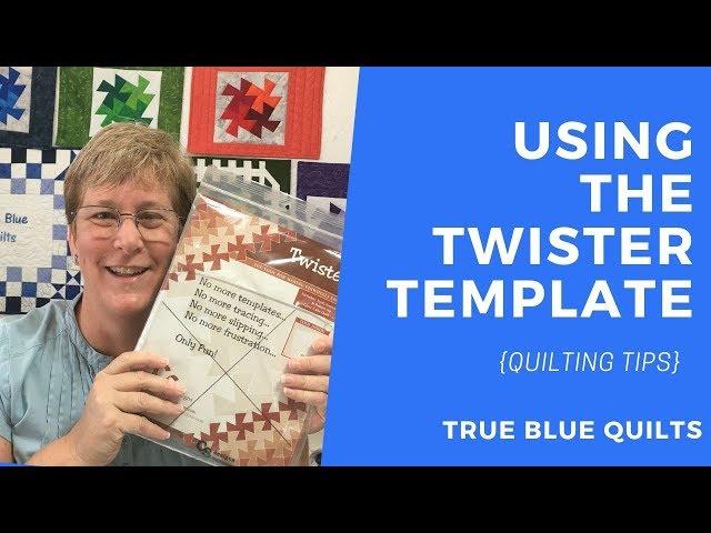 How to sew a Twister quilt block