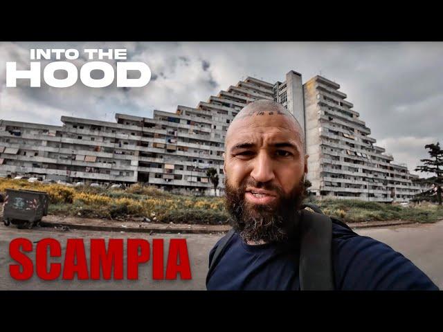 Inside a CAMORRA MAFIA Neighbourhood - Solo Walk through Scampia, Naples  - Into The Hood