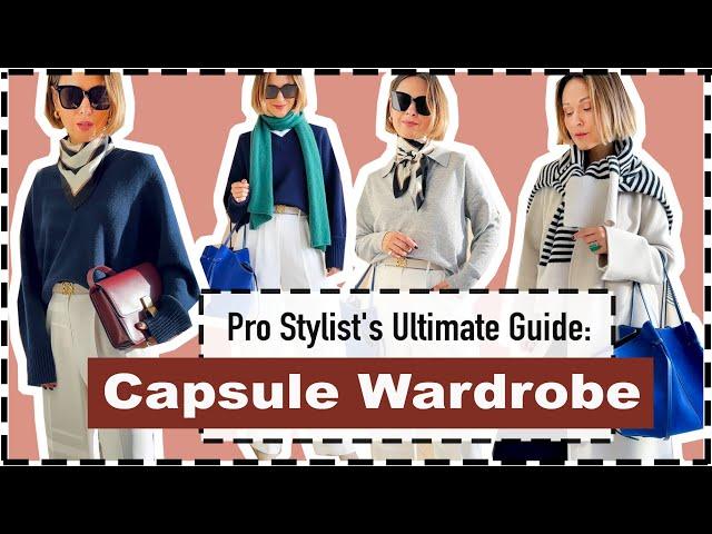 Step-by-Step Guide For Your Perfect Fall/Winter Capsule Wardrobe | Pro Stylist's Ultimate Guide