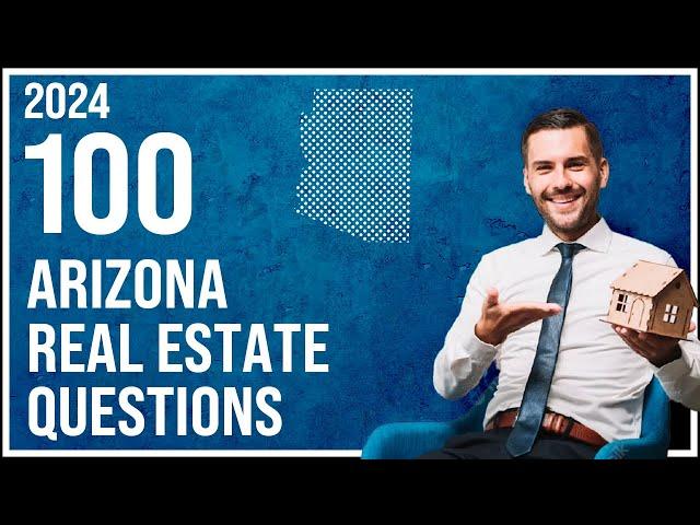 Arizona Real Estate Exam 2024 (100 Questions with Explained Answers)