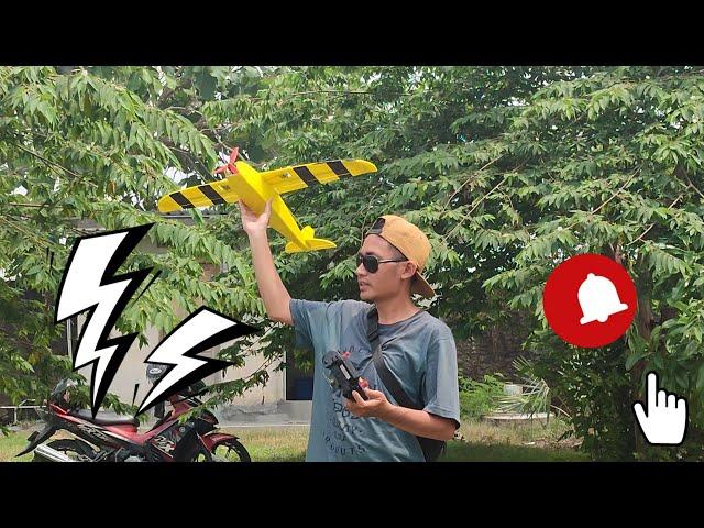 PERCOBAAN PYLON RC PLANE PART 2 