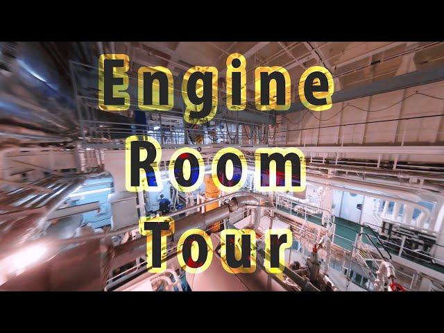 The Ship's Engine Room Tour | FPV Drone at Sea | Drone Flight