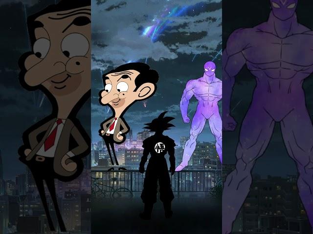 Mr bean vs Anime