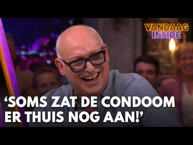 René geen fan van condooms: ‘Soms kwam ik thuis, zat hij er nog aan!’ | VANDAAG INSIDE