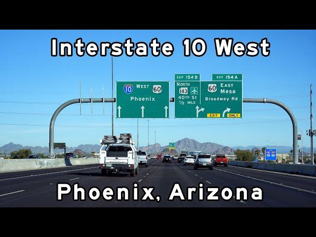 Interstate 10 - Phoenix, Arizona - November, 2024