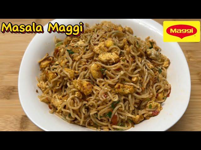 Masala Maggi Recipe | ️ SPICY Egg Maggi Recipe | Instant Noodles Recipe