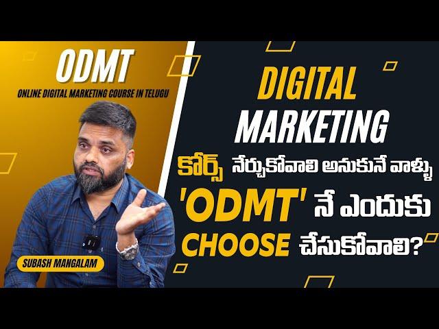 Digital Marketing Course in Telugu - Best Training Institute in Hyderabad With Placement Guarantee