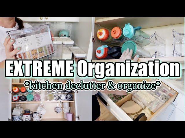 NEW! EXTREME KITCHEN ORGANIZATION IDEAS | ORGANIZING DECLUTTERING