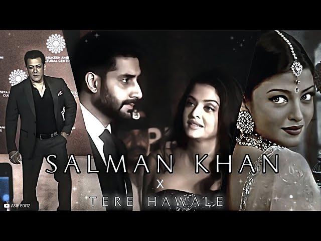  Salman khan Aishwarya 🩶 Sad love edit ️ Tere Hawale Kardiya  Whatsapp Status 