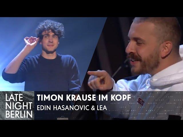 LEA & Edin Hasanovic werden mentalisiert - Timon Krause im Kopf | Late Night Berlin | ProSieben