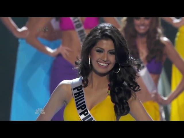 Miss Universe 2011, 3rd Runner Up Shamcey Supsup .