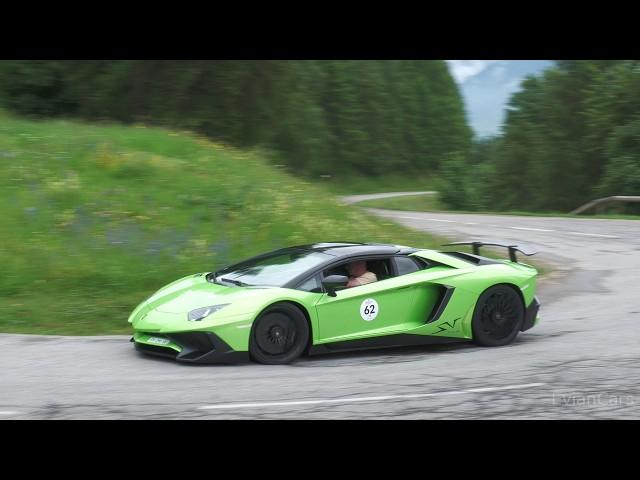 Supercars Accelerating - 812 Competizione, Aventador SV Roadster, 600LT, GTR Liberty Walk, 750S