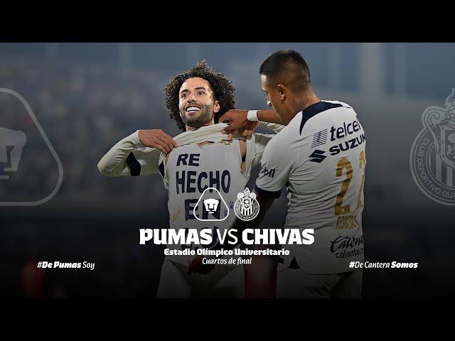 El color Suzuki Pumas vs Guadalajara | Cuartos de final vuelta AP23