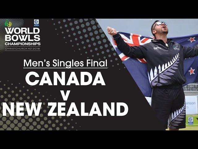 Men’s Singles Final | Canada v New Zealand