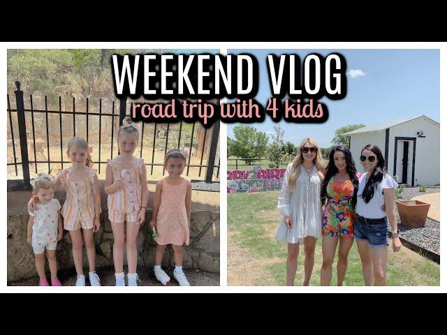 *NEW* WEEKEND VLOG | ROAD TRIP DAY IN THE LIFE WITH 4 KIDS | Tara Henderson