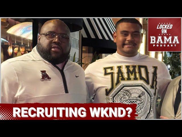 Alabama Football Recruiting HEATS UP This Weekend!| Will Ponatowski SHOCK Fans with Commitment?