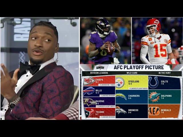 Robert Griffin III breaks down AFC Playoff Picture: Ravens top Texans, Chiefs clinch No.1 seed