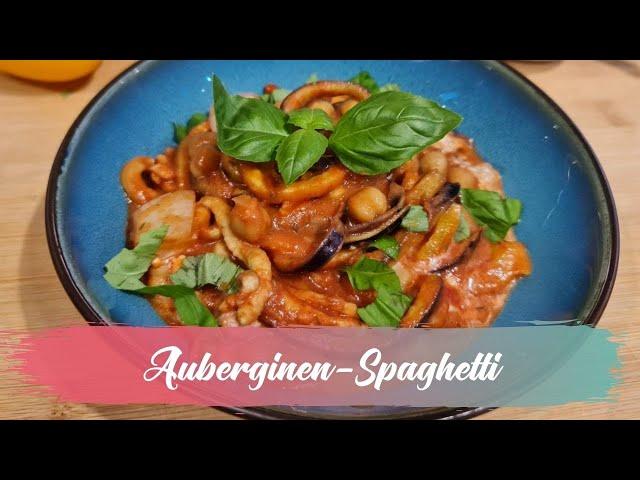 Die Wölkchenbäckerei: leckere Auberginen-Spaghetti